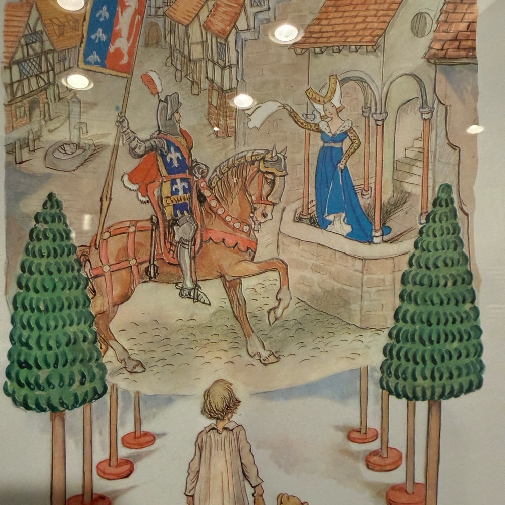 Knights and Ladies vintage Winnie the Pooh print created by E.H. Shepard - Picture 3 of 5
